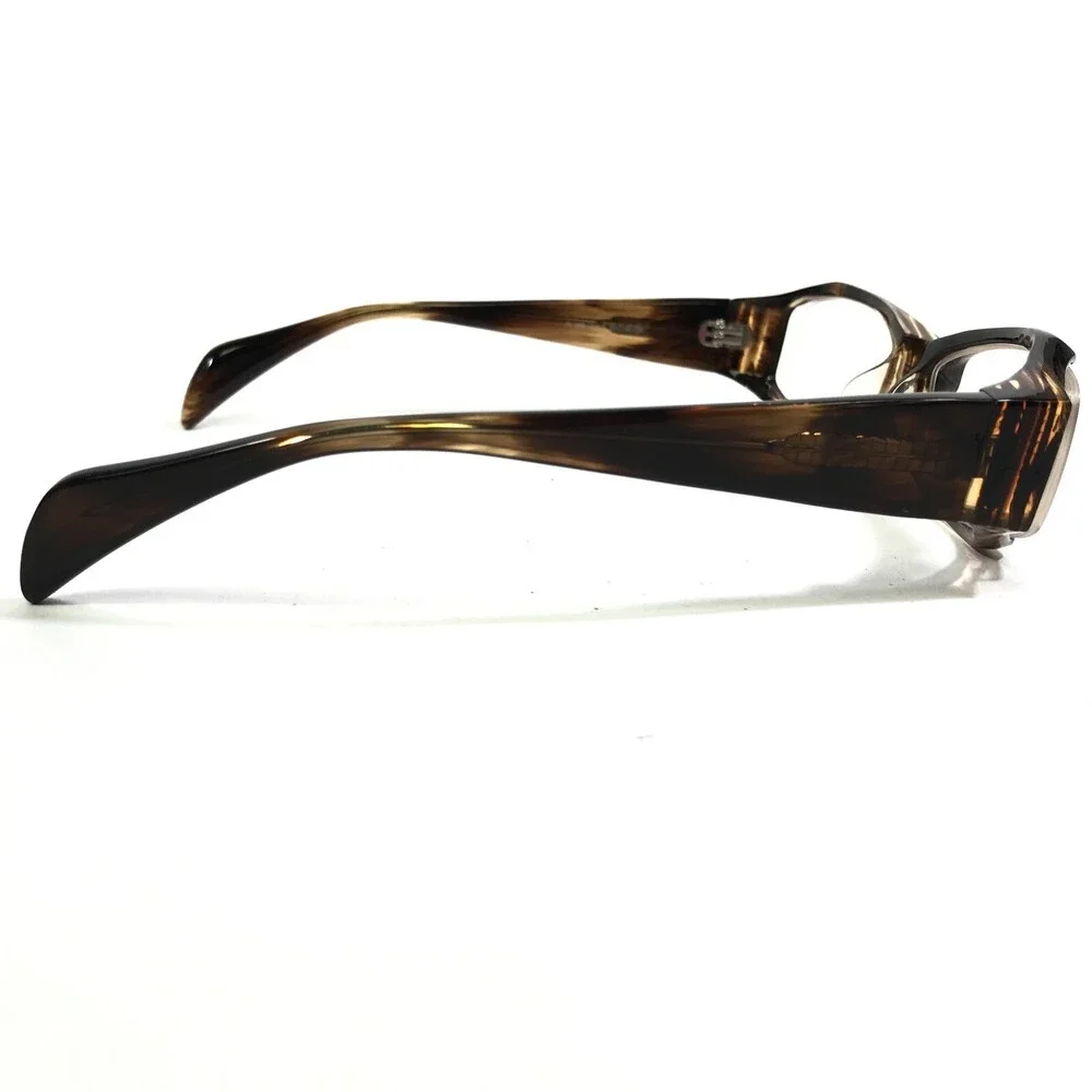 Iyoko-Inyake Eyeglasses Frames IY 252 Col.3 Brown Rectangular Full Rim 53-16-135
